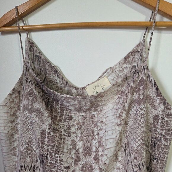 NWT FANTASTIC FAWN SNAKE PRINT TANK TOP SIZE LARGE - Picture 10 of 15